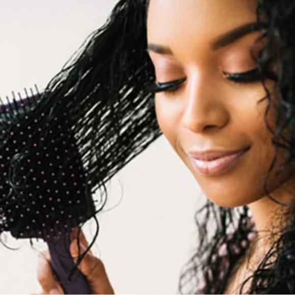 Conair Black Velvet Touch Paddle Brush - Picture 3 of 7